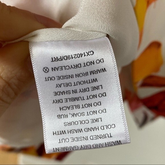 Cameo Empire Tropical Print Strapless Mini Dress M - Picture 12 of 15